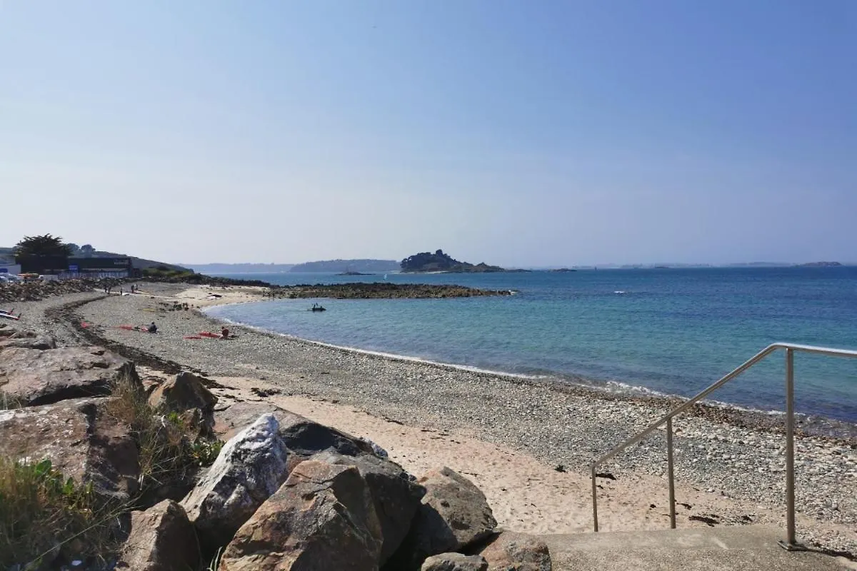 Abord- Vue Sur Mer, Baie De Morlaix, Grande Maison, Ecole De Voile A 100M Plougasnou France